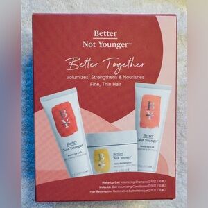 Better Not Younger Volume + Strength Minis Discovery Kit 2ozX3 BRAND NEW IN BOX